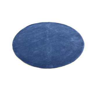 EBERN DESIGNS Enedina Tufted Wool Denim Rug
