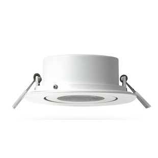 QPLUS 4 Inch Airtight Eyeball Gimbal LED Recessed Light, 10W, Dimmable, cETLus Listed (Set of 20)