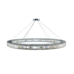 ALLEGRI BY KALCO LIGHTING Rondelle 20 Light Contemporary Modern Large Pendants by Kalco