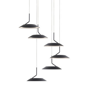 KONCEPT TECHNOLOGIES INC Royyo 6 - Light LED Cluster Pendant