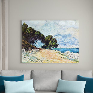 ASTORIA GRAND Holzbild Cape Martin in Manton von Claue Monet