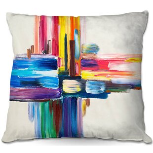 DIANOCHE DESIGNS Abstract Reversible Throw Pillow