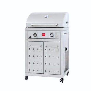 Fuego Living 2 - Burner Countertop Liquid Propane Gas Grill