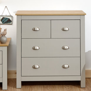 FERNLEAF Gia 4 Drawer 79Cm W Chest of Drawers