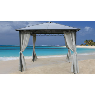 DAKOTA FIELDS Hofmann 3m x 3m Steel Patio Gazebo