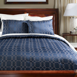 14 KARAT HOME INC. Lattice No Comforter Set