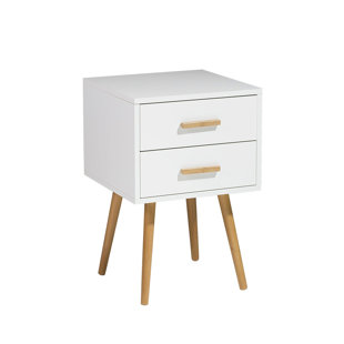 FJØRDE & CO Abril 2 Drawer Bedside Table