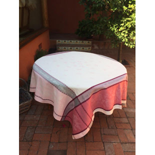 LA MAISONNETTE Rosa Tablecloth