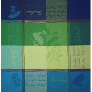 LA MAISONNETTE Soleou Anis 20" Cotton Napkin (Set of 6)