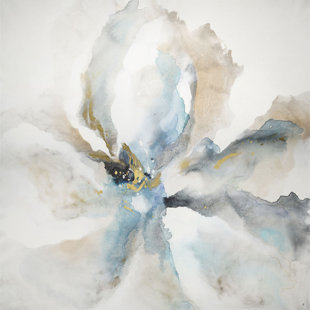 JHR ART Jennifer Hollack Raboin " Blue In Bloom " by Jennifer Hollack Raboin Painting Print