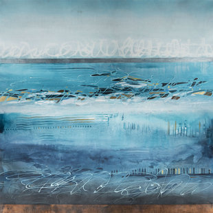 JHR ART Jennifer Hollack Raboin " Balanced Sound " by Jennifer Hollack Raboin Painting Print