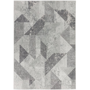ISABELLINE Aileen Flatweave Grey/Beige Rug