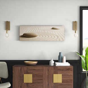 HOUSE OF HAMPTON Leinwandbild Spa Sand