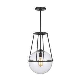 ED ELLEN DEGENERES Atlas 1 - Light Aged Iron Single Pendant