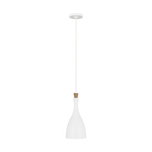ED ELLEN DEGENERES Darwin 1 - Light Matte White Single Pendant