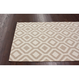 NULOOM Gelim Madeline Flat Woven Wool Brown/Tan Area Rug