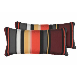 TK CLASSICS Striped Indoor/Outdoor Throw Pillow (Set of 2)