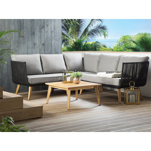 17 STORIES Gainsborough 6 Seater Corner Sofa Set