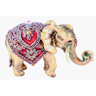 CIEL COLLECTABLES Decorative Elephant Trinket Box
