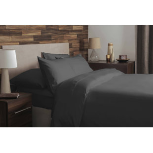 BELLEDORM Brushed Cotton Range Cotton Solid Colour Duvet Cover