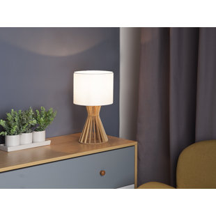 FJØRDE & CO Abraham Solid Wood Table Lamp