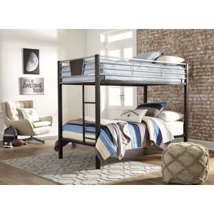 ZOOMIE KIDS Komar Twin Over Twin Bunk Bed