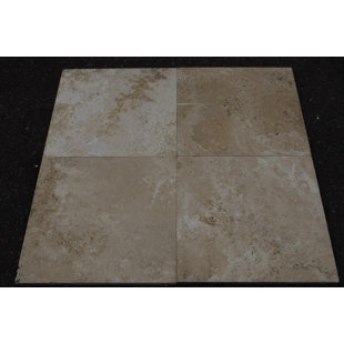 STONE & TILE SHOPPE, INC. Saturnia 18" x 18" Travertine Stone Look Wall & Floor Tile