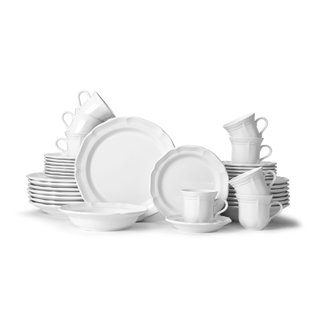 MIKASA French Country 40-Piece Dinnerware Set, Service for 8