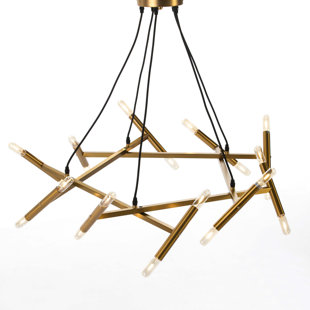 CORRIGAN STUDIO Geometrische Pendelleuchte 20-flammig Alison