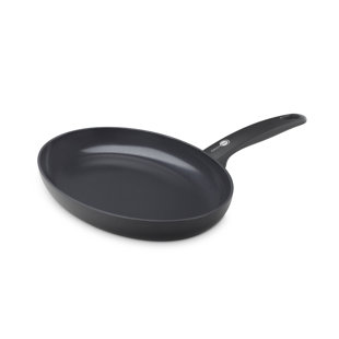 GreenPan Cambridge ovale Fischpfanne mit keramischer Antihaftbeschichtung 33x23cm