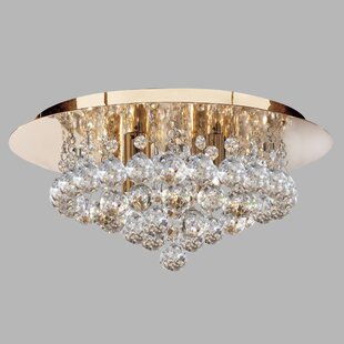 WILLA ARLO INTERIORS Crystal Flush Mount