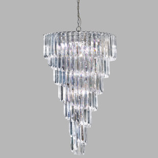 WILLA ARLO INTERIORS Ensley 9-Light Crystal Chandelier