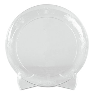 WNA COMET Designerware 6" Plastic Plate in Clear