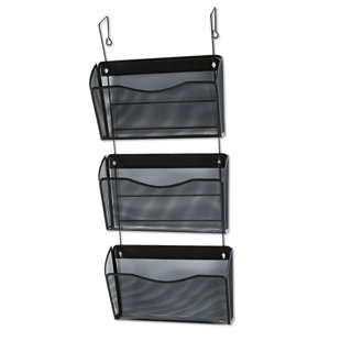 ROLODEX CORPORATION Rolodex™ Three-Pack Wire Mesh Wall Files Metal Hanging File Wall File Pockets