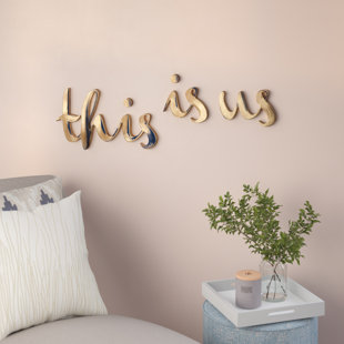 IVY BRONX This Is Us Hanging Wall Décor