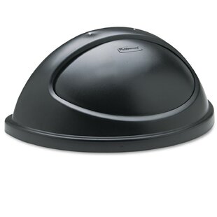 RUBBERMAID Commercial Untouchable Plastic Half-Round Lid