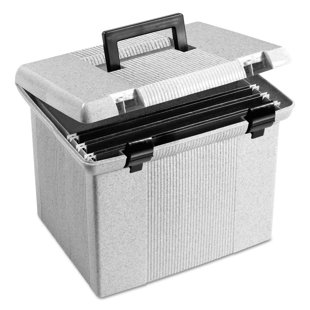 ESSELTE PENDAFLEX CORPORATION Portafile File Storage Box, Letter, Plastic, 13 7/8 X 14 X 11 1/8