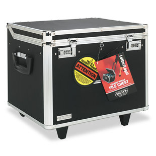 IDEASTREAM PRODUCTS Vaultz Lock Mobile File Chest Storage Box