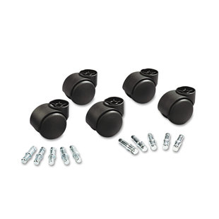 MASTER CASTER COMPANY Master Caster® Futura “Euro-Look” Casters Deluxe Casters (Set of 5)