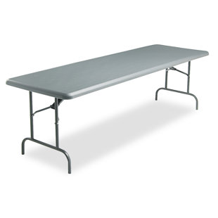 ICEBERG ENTERPRISES Indestruc-Tables Too™ 96" Plastic Rectangular Folding Table