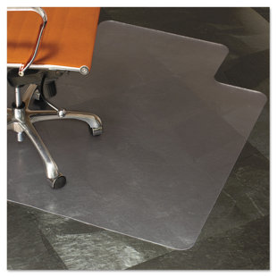 ADVANTUS CORP. Standard Lip Chair Mat with Straight Edge for Firm Surfaces