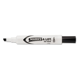 Marks-A-Lot® Desk Style Dry Erase Marker Avery Consumer Products Plastic / Acrylic Dry-Erase Marker