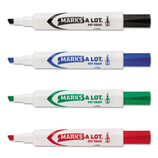 EXPO Marks-A-Lot® Desk Style Dry Erase Marker Chisel Tip