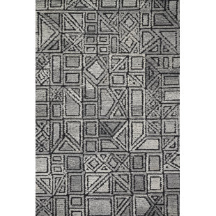 ED ELLEN DEGENERES CRAFTED BY LOLOI Handmade Charcoal/Gray Rug