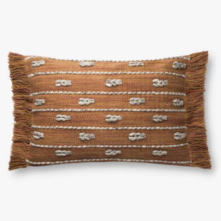 ED ELLEN DEGENERES CRAFTED BY LOLOI P4098 ED Clay Rectangular Pillow