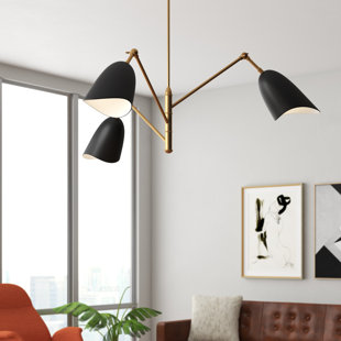 WROUGHT STUDIO™ Kupang 3 - Light LED Chandelier