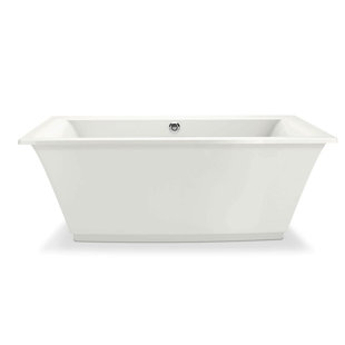 MAAX INC Optik 66'' x 36'' Freestanding Soaking Acrylic Bathtub