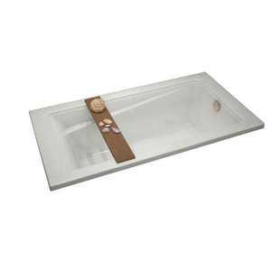 MAAX INC Exhibit 71.88'' x 36'' Drop-In Soaking Acrylic Bathtub