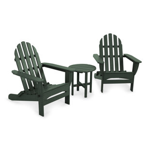 POLYWOOD® Vineyard 3-Piece Adirondack Set