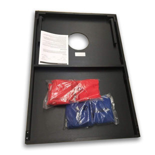 VictoryStore.com Solid Wood Cornhole Set